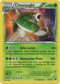 Chesnaught card from XY - BREAKthrough