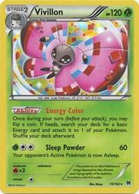 Vivillon card from XY - BREAKthrough