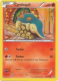 Cyndaquil card from XY - BREAKthrough