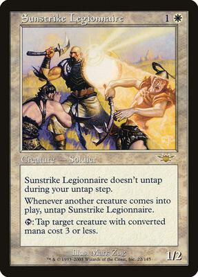 Sunstrike Legionnaire card from Legions