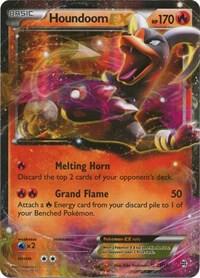 Houndoom EX card from XY - BREAKthrough