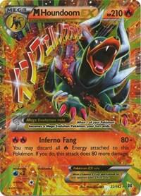 M Houndoom EX card from XY - BREAKthrough