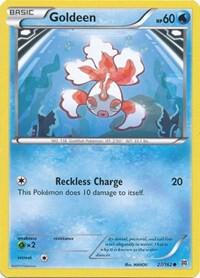 Goldeen card from XY - BREAKthrough