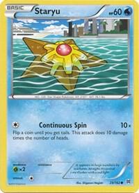 Staryu card from XY - BREAKthrough