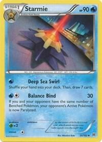 Starmie card from XY - BREAKthrough