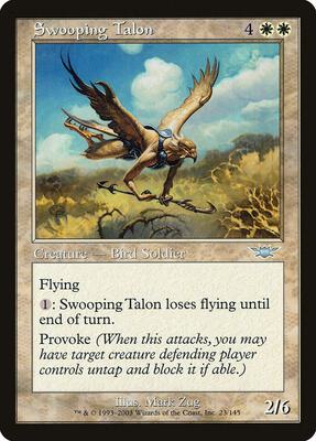 Swooping Talon card from Legions