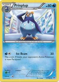 Prinplup card from XY - BREAKthrough