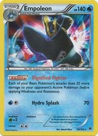 Empoleon card from XY - BREAKthrough