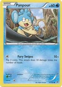Panpour card from XY - BREAKthrough