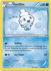 Vanillite card from XY - BREAKthrough