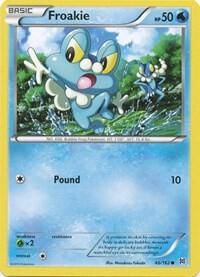Froakie card from XY - BREAKthrough