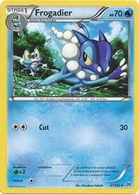 Frogadier card from XY - BREAKthrough