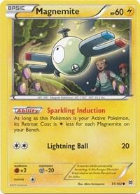Magnemite (51) card from XY - BREAKthrough