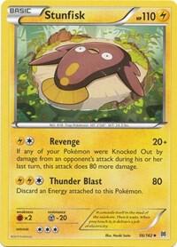 Stunfisk card from XY - BREAKthrough