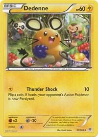 Dedenne card from XY - BREAKthrough