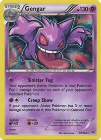Gengar card from XY - BREAKthrough