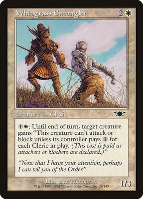 Whipgrass Entangler card from Legions