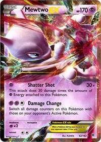 Mewtwo EX (62) card from XY - BREAKthrough