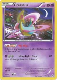 Cresselia card from XY - BREAKthrough