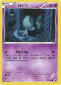 Elgyem card from XY - BREAKthrough