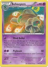Beheeyem card from XY - BREAKthrough