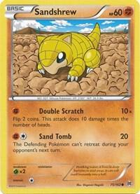 Sandshrew card from XY - BREAKthrough