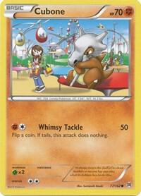 Cubone card from XY - BREAKthrough