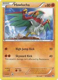 Hawlucha card from XY - BREAKthrough