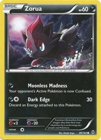 Zorua (89) card from XY - BREAKthrough