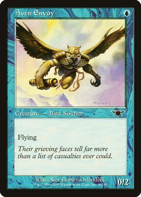 Aven Envoy card from Legions