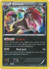 Zoroark card from XY - BREAKthrough
