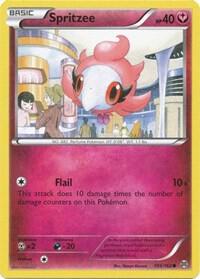Spritzee card from XY - BREAKthrough