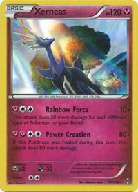 Xerneas card from XY - BREAKthrough
