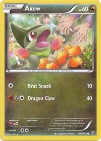 Axew (108) card from XY - BREAKthrough