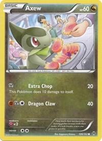 Axew (109) card from XY - BREAKthrough