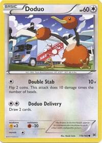 Doduo (116) card from XY - BREAKthrough