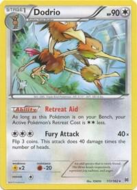 Dodrio card from XY - BREAKthrough