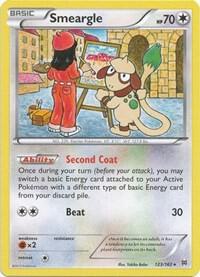 Smeargle card from XY - BREAKthrough