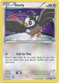 Starly card from XY - BREAKthrough