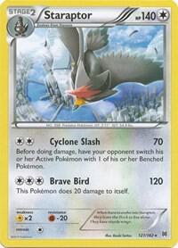 Staraptor card from XY - BREAKthrough