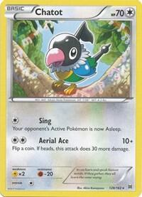 Chatot card from XY - BREAKthrough