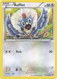 Rufflet card from XY - BREAKthrough