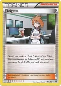 Brigette card from XY - BREAKthrough