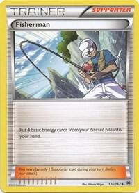 Fisherman card from XY - BREAKthrough