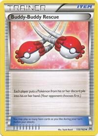 Buddy-Buddy Rescue card from XY - BREAKthrough