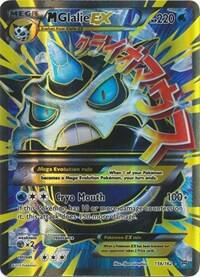 M Glalie EX (Full Art) card from XY - BREAKthrough