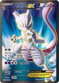 Mewtwo EX (157 Full Art) card from XY - BREAKthrough