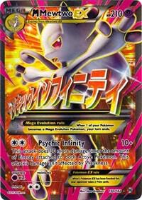 M Mewtwo EX (160 Full Art) card from XY - BREAKthrough