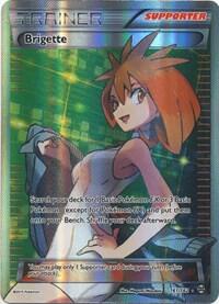 Brigette (Full Art) card from XY - BREAKthrough