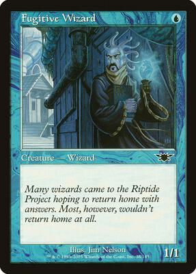 Fugitive Wizard card from Legions